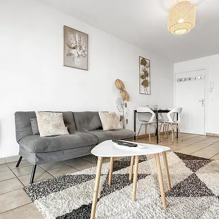 Homey Rest - Parking Gratuit, Balcon Privee, Proche Gare Et Geneve, Wifi Gratuit Lejlighed Annemasse