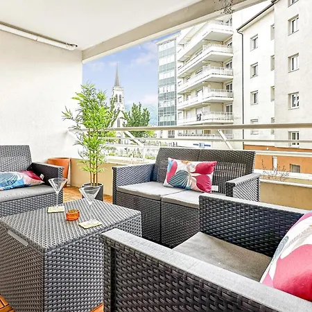 Homey Rest - Parking Gratuit, Balcon Privee, Proche Gare Et Geneve, Wifi Gratuit * Annemasse